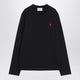 Ami Paris Black Ami De Coeur T-Shirt