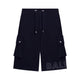 Balmain Balmain Embossed Reflect Cargo Shorts