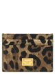 Dolce & Gabbana Animal Print Card Holder