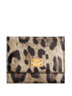 Dolce & Gabbana Leopard-Print Tri-Fold Wallet In Dauphine Leather