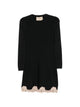 Valentino Floral Lace Scalloped Edge