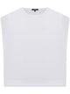 Balmain Transparent Crop Sleeve Top