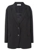 The Frankie Shop Black Polyester Spandex Jacket