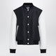 Givenchy Navy/White Satin Varsity Jacket