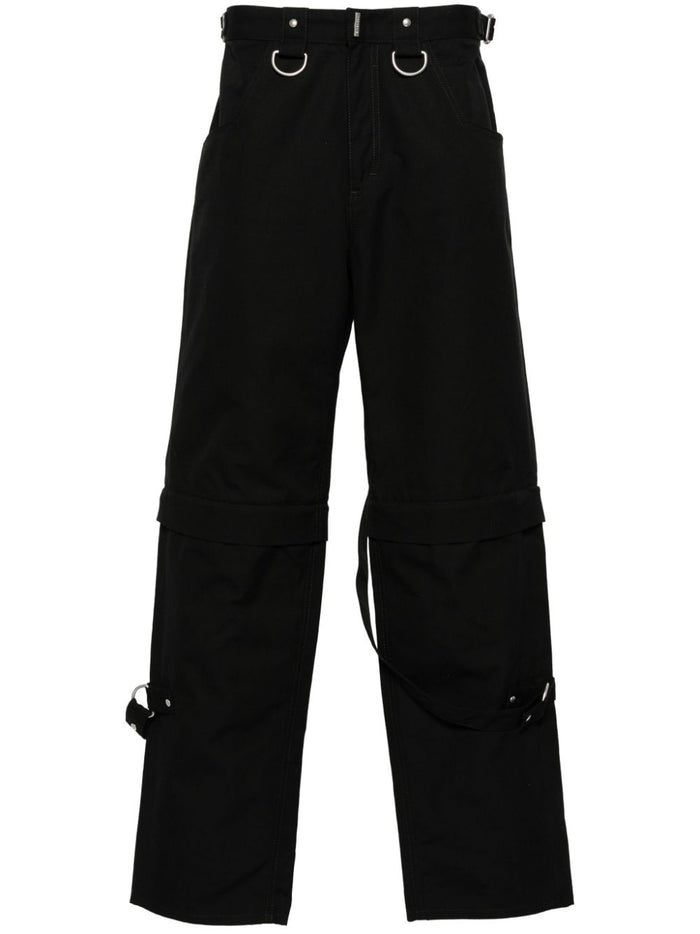 Givenchy Black Trousers With Removable Bottoms