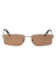Retrosuperfuture Brown Marble Metal Sunglasses