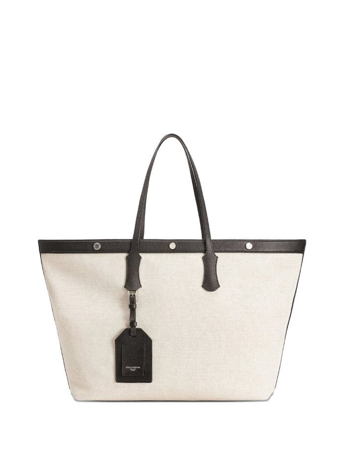Dolce & Gabbana Canvas Shoulder Bag