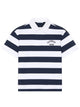 Givenchy Logo-Print Striped Polo Shirt