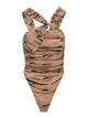 Elisabetta Franchi Tiger Print Body