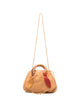 Hereu Bombon Foulard Leather Handbag