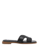 Steve Madden Black Bondst Sandals