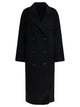 Loulou De Saison Black Wool Cashmere Coat
