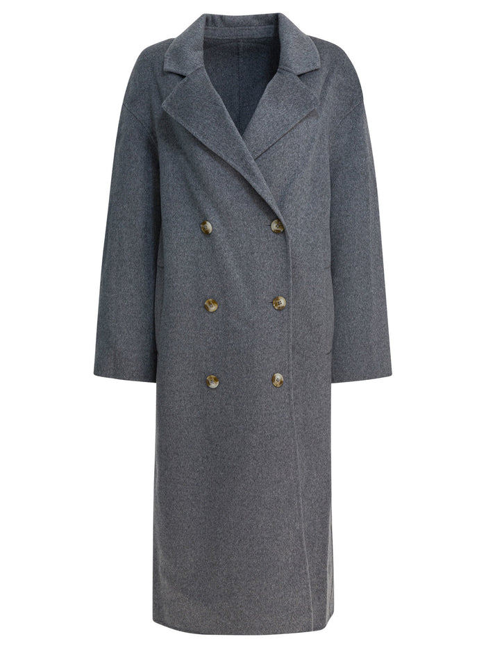 Loulou De Saison Beige Wool Cashmere Coat