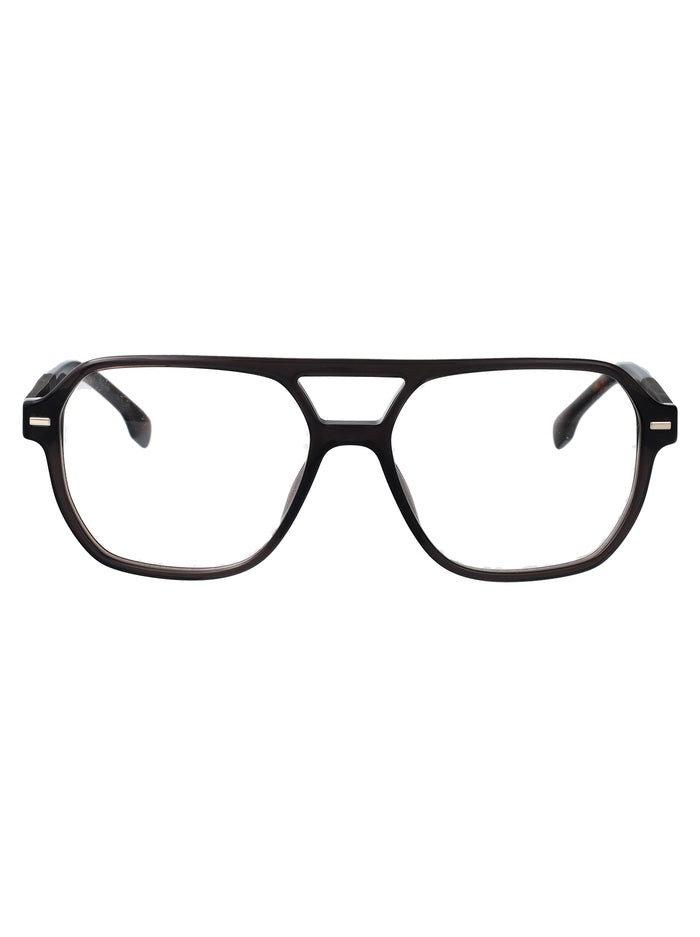 Boss Grey Havana Acetate Glasses