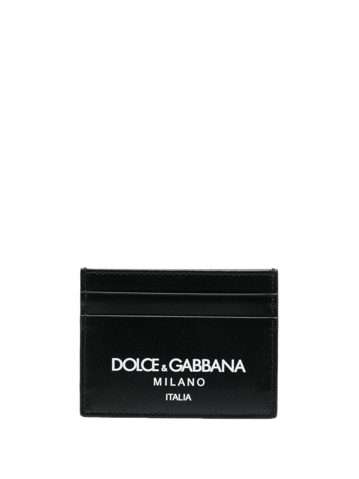Dolce & Gabbana Dg Milano Printed Card Holder