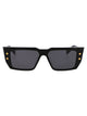 Balmain Blck Acetate Sunglasses