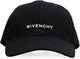Givenchy Black Cotton Baseball Cap