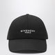 Givenchy Black Baseball Cap With Logo