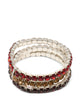 Isabel Marant Brass Glass Bracelet Set