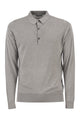 John Smedley Bradwell - Cotton Long-Sleeved Polo Shirt
