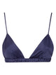 The Frankie Shop The Frankie Shop Nina Satin Bralette Blue