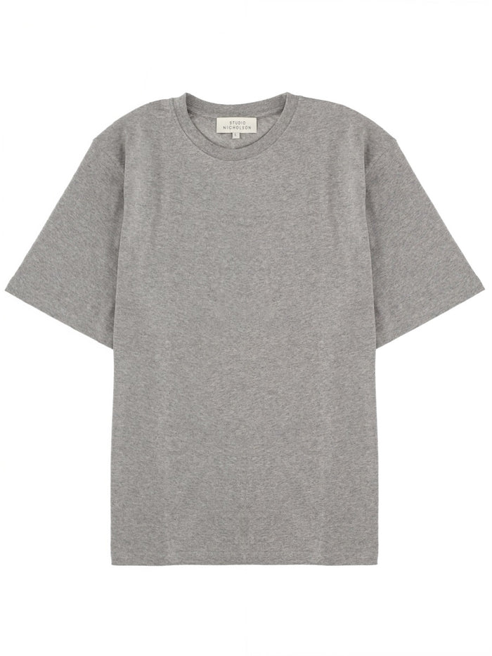 Studio Nicholson Grey Cotton T-Shirt