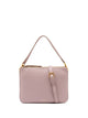 Gianni Chiarini Pink Frida Shoulder Bag In Matte Leather