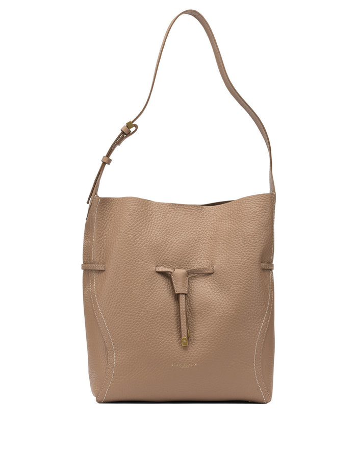 Gianni Chiarini Brown Leather Shoulder Bag