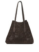 Gianni Chiarini Brown Cow Leather Shoulder Bags