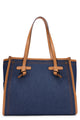 Gianni Chiarini Bag Marcella In Denim And Leather