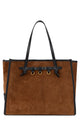 Gianni Chiarini Tote Bag In Suede Leather