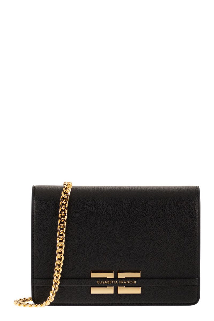Elisabetta Franchi Shoulder Bag With Logo
