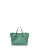 Gianni Chiarini Gianni Chiarini Marcella 32 Shopping Bag In Bubble Double Leather Mint