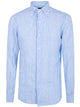 Barba Napoli Classic Linen Large Stripes Shirt