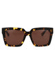Bottega Veneta Acetate Havana Sunglasses