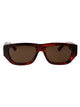 Bottega Veneta Acetate Havana Sunglasses