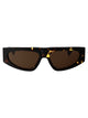 Bottega Veneta Acetate Havana Sunglasses