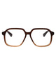 Bottega Veneta Brown-Brown-Transparent Recycled Acetate Glasses