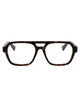 Bottega Veneta Havana-Havana-Transparent Acetate Glasses