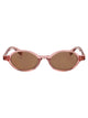 Bottega Veneta Red-Red-Red Acetate Sunglasses
