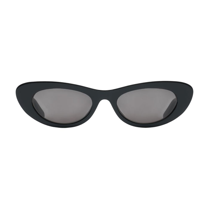Bottega Veneta Black-Black-Grey Acetate Sunglasses