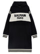 Balmain Kids Logo Hooded Dress