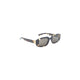 Bvlgari Tubogas Spotted Havana Rectangular Sunglasses