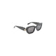 Bvlgari Black Serpenti Forever Rectangular Sunglasses