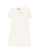 Valentino Wool And Silk Blend Short Dress