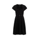 Givenchy Black Taffetas Mini Dress