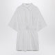 Givenchy Mini Chemisier Dress In White Poplin
