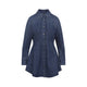 Givenchy Cocoon Dress In Medium Blue Denim