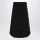 Givenchy Black Milan Stitch Skirt With Buttons