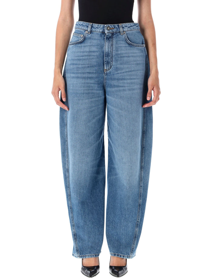 Givenchy Cocoon Logo-Patch Jeans